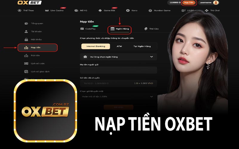 Nạp Tiền OXBET