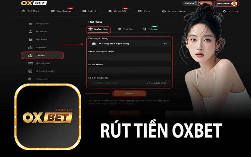 Rút Tiền OXBET