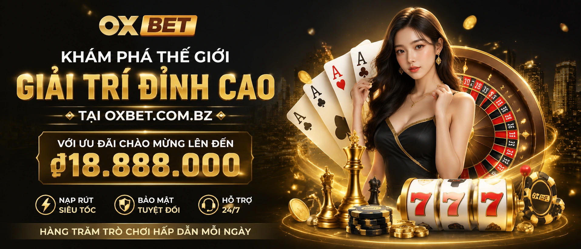 Oxbet giao diện trên thiết bị di động