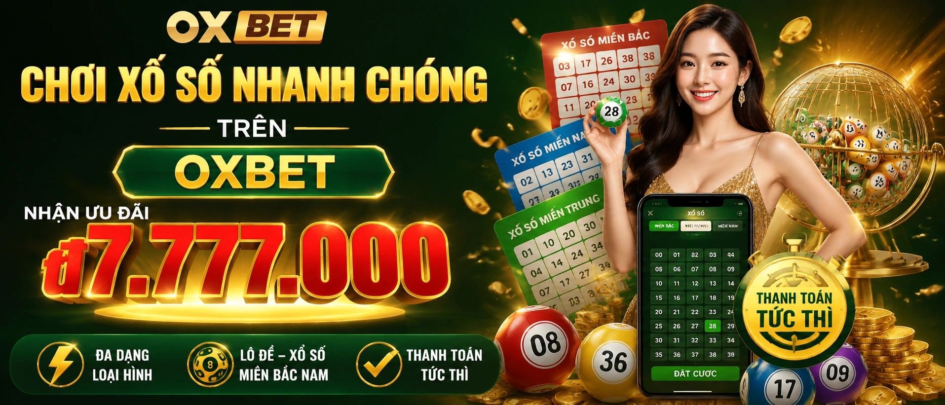 Liên hệ OXBET Casino, Live Casino, Nổ Hũ 2 oxbet livecasino banner 2